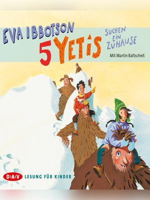 cover image of 5 Yetis suchen ein Zuhause